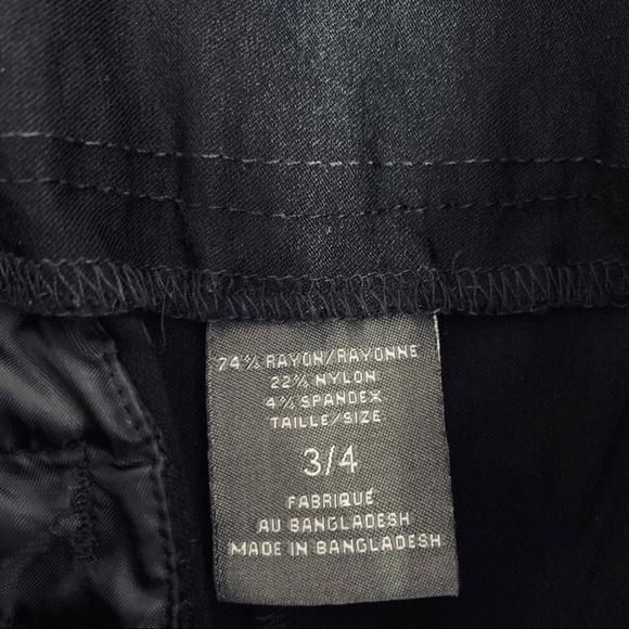 Suzy Shier Black Capri Pants 🍋 - Picture 4 of 8